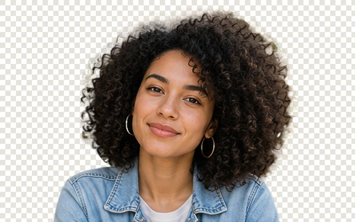 Portrait or creative asset after processing