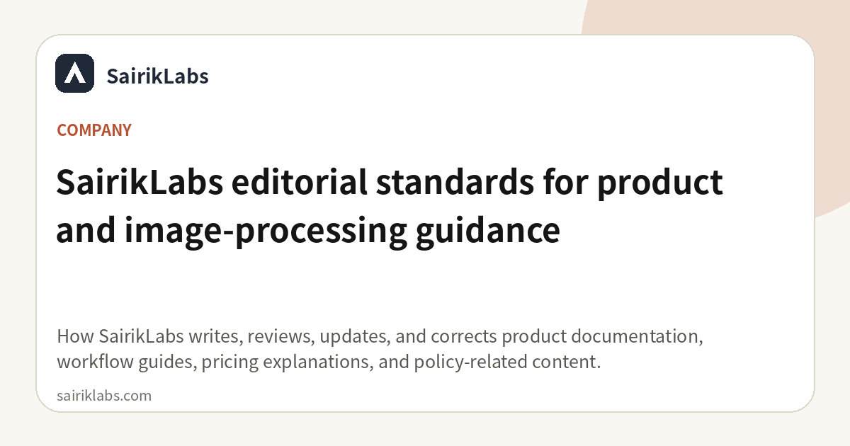 How SairikLabs Reviews Product Guidance